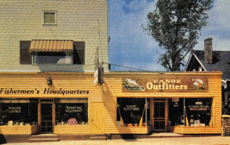 Fishermen's Headquarters, Ely Minnesota, 1953
