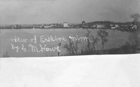 View of Erskine Minnesota, 1907