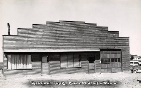 Berger Company, Erskine Minnesota, 1940's