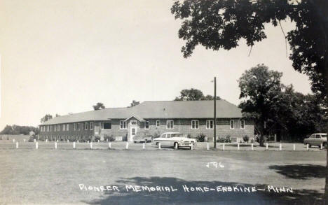 Pioneer Memorial Home, Erskine Minnesota, 1950's