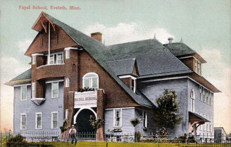 Fayal School, Eveleth Minnesota, 1911