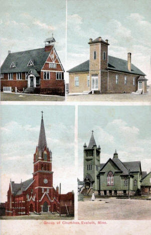Churches, Eveleth Minnesota, 1910's