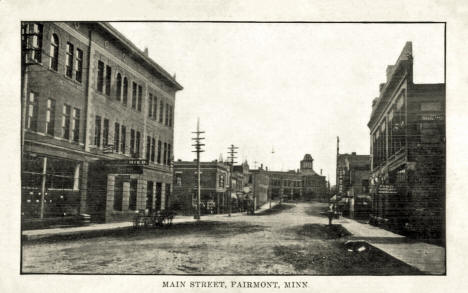 Main Street, Fairmont Minnesota, 1907