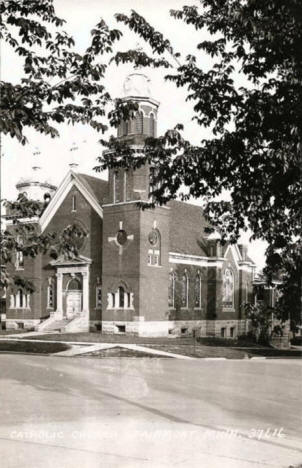 Catholic Church, Fairmont Minnesota, 1940's