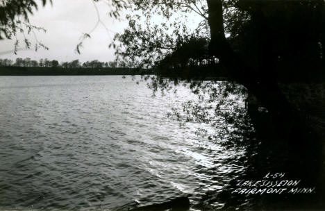 Lake Sisseton, Fairmont Minnesota, 1940's