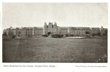 State Hospital for the Insane, Fergus Falls Minnesota, 1905