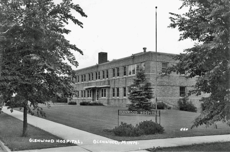 Glenwood Hospital, Glenwood Minnesota, 1953