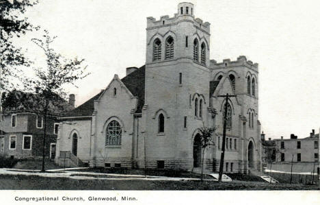 Congregational Church, Glenwood Minnesota, 1910