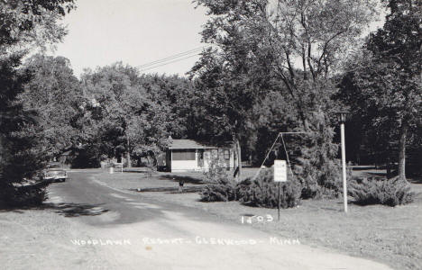Woodlawn Resort, Glenwood Minnesota, 1950's