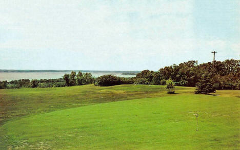 Glenwood Golf Course on Lake Minnewaska, Glenwood Minnesota, 1957