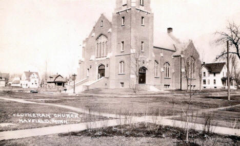 Lutheran Church, Hayfield Minnesota, 1929