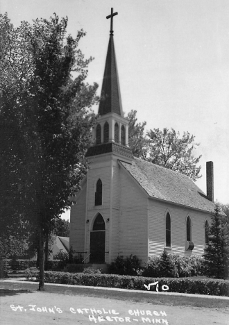 St. John's Catholic Church, Hector Minnesota, 1940's