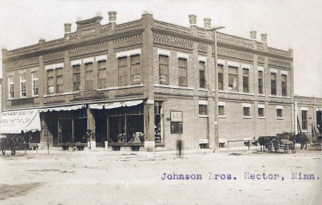 Johnson Brothers, Hector Minnesota, 1910