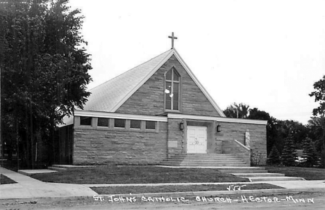 St. John's Catholic Church, Hector Minnesota, 1950's