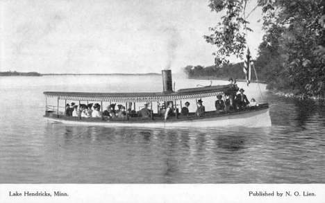 Lake Hendricks, Hendricks Minnesota, 1907