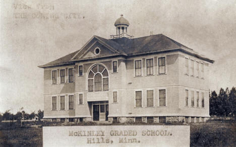 McKinley Graded School, Hill Minnesota, 1907