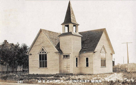Methodist Episcopal Church, Hinckley Minnesota, 1910's