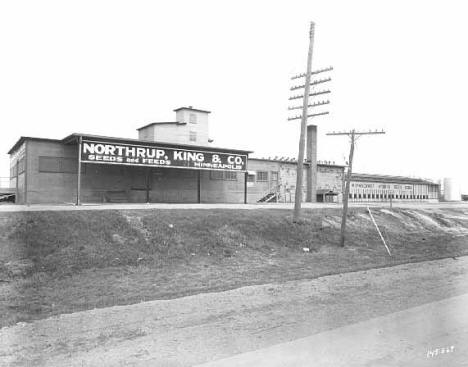 Northrup, King & Company's Kingscrost corn drying plant, Howard Lake Minnesota, 1943