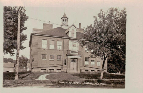 Public School, Howard Lake Minnesota, 1920's