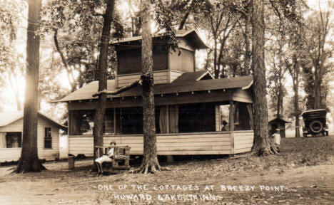 Cottage at Breezy Point, Howard Lake Minnesota, 1920's