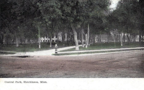 Central Park, Hutchinson Minnesota, 1909