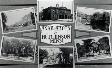 Snap Shots of Hutchinson Minnesota, 1923