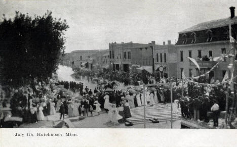 Independence Day Celebration, Hutchinson Minnesota, 1908