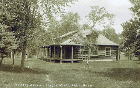 Forestry School, Itasca State Park Minnesota, 1920's