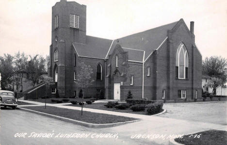 Our Savior's Lutheran Church, Jackson Minnesota, 1940's