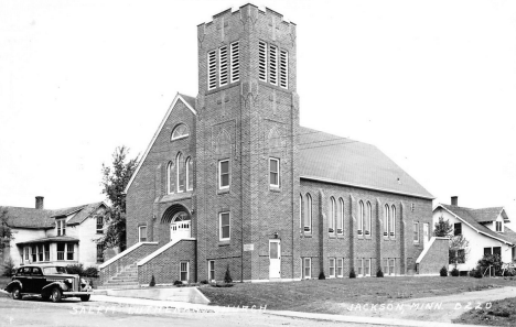 Salem Lutheran Church, Jackson Minnesota, 1940's