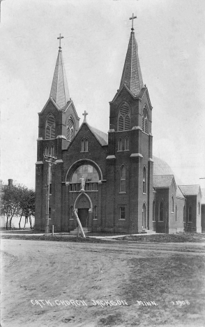 Catholic Church, Jackson Minnesota, 1908