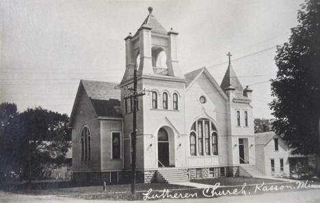 Lutheran Church, Kasson Minnesota, 1920's