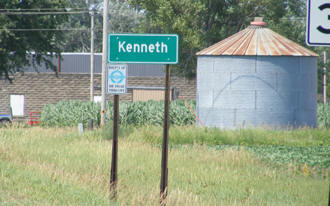 Sign, Kenneth Minnesota