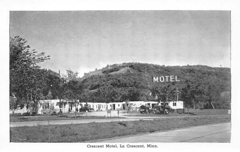 Crescent Motel, La Crescent Minnesota, 1956