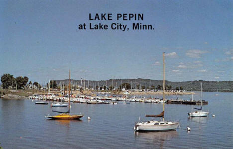 Lake Pepin at Lake City Minnesota, 1970's