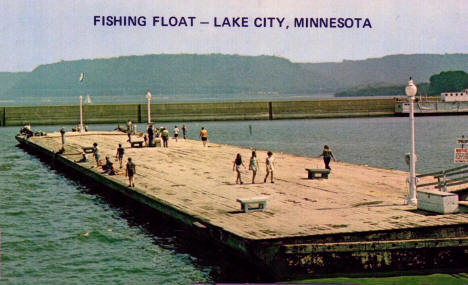 Fishing Float, Lake City Minnesota, 1960's