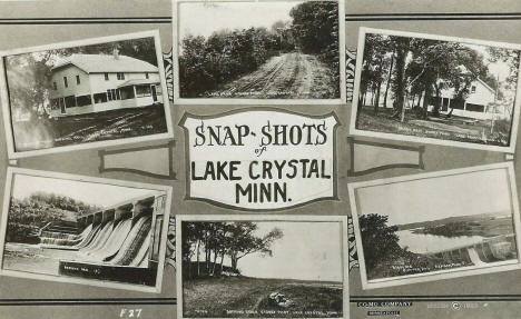 Multiple scenes, Lake Crystal Minnesota, 1923