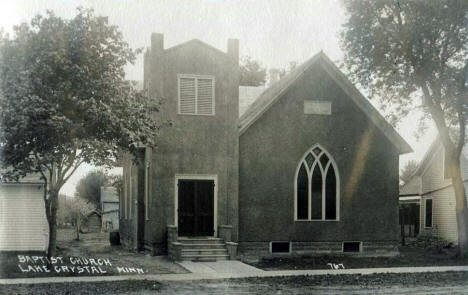 Baptist Church, Lake Crystal Minnesota, 1910's
