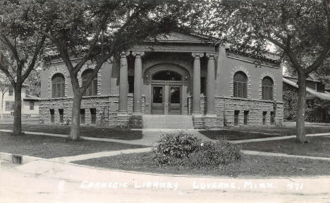 Carnegie Library, Luverne Minnesota, 1947
