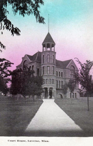 Rock County Court House, Luverne Minnesota, 1910's