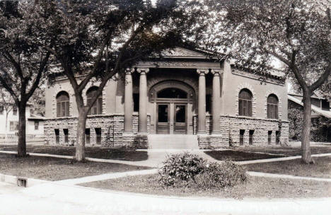 Carnegie Library, Luverne Minnesota, 1940's