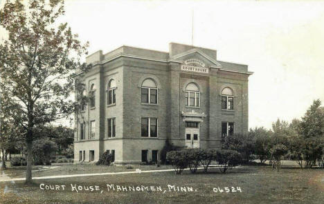 Mahnomen County Court House, Mahnomen Minnesota, 1940's
