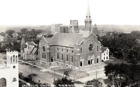 Catholic Church, Marshall Minnesota, 1920's