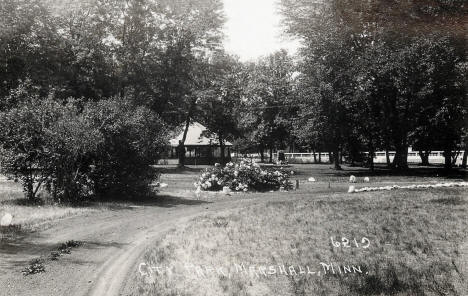 City Park, Marshall Minnesota, 1937