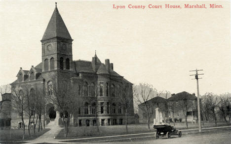 Lyon County Court House, Marshall Minnesota, 1910