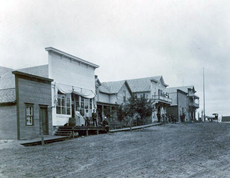 Street scene, Mayer Minnesota, 1889