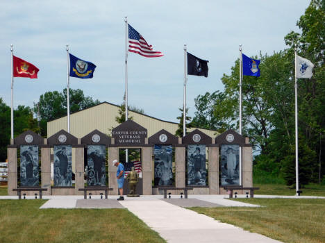 Veterans Memorial, Mayer Minnesota, 2020