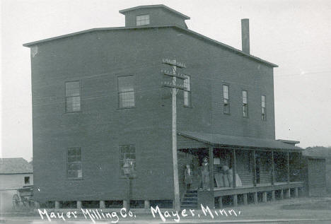 Mayer Milling Company, Mayer Minnesota, 1910's