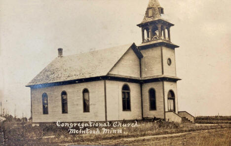 Congregational Church, McIntosh Minnesota, 1910's