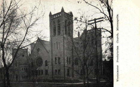 Westminister Presbyterian Church, Minneapolis Minnesota, 1908